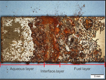 CORROSION OF METALLIC COMPONENTS IN TANKS STORING DIESEL FUEL